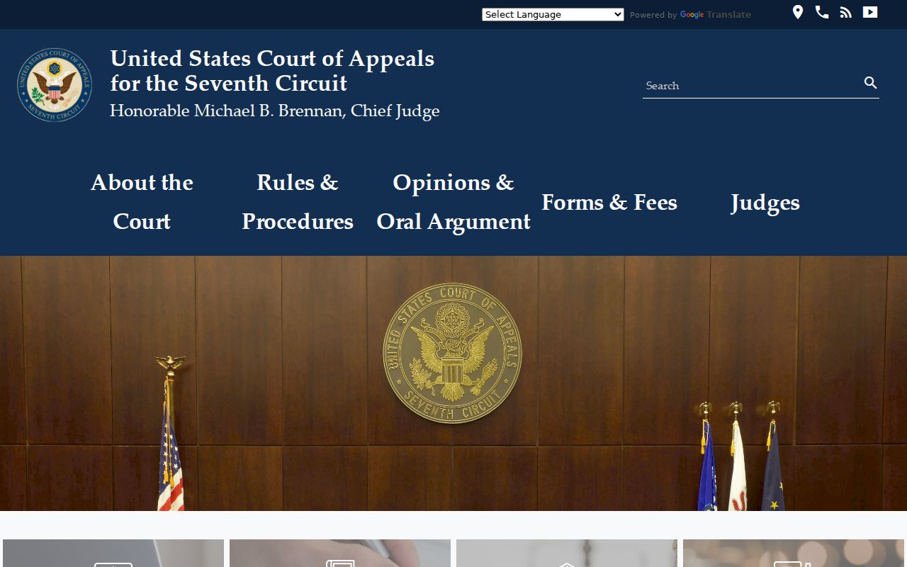Seventh Circuit Court of Appeals route for federal appeals outside Bloomingdale state records